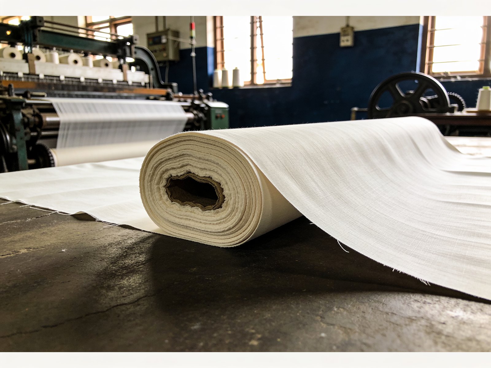 Poly-Cotton (PC) Fabric — Poly-Cotton Shirting — folded bolt